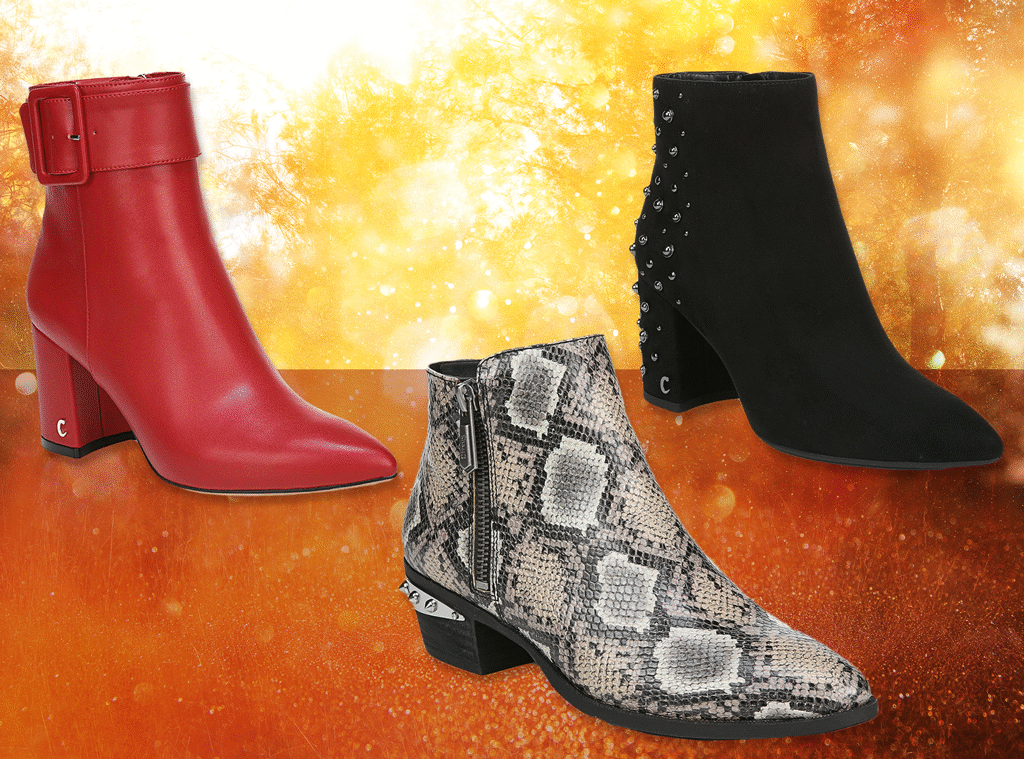 E-Comm: Gilt Booties Sale E-Comm: Gilt Booties Sale